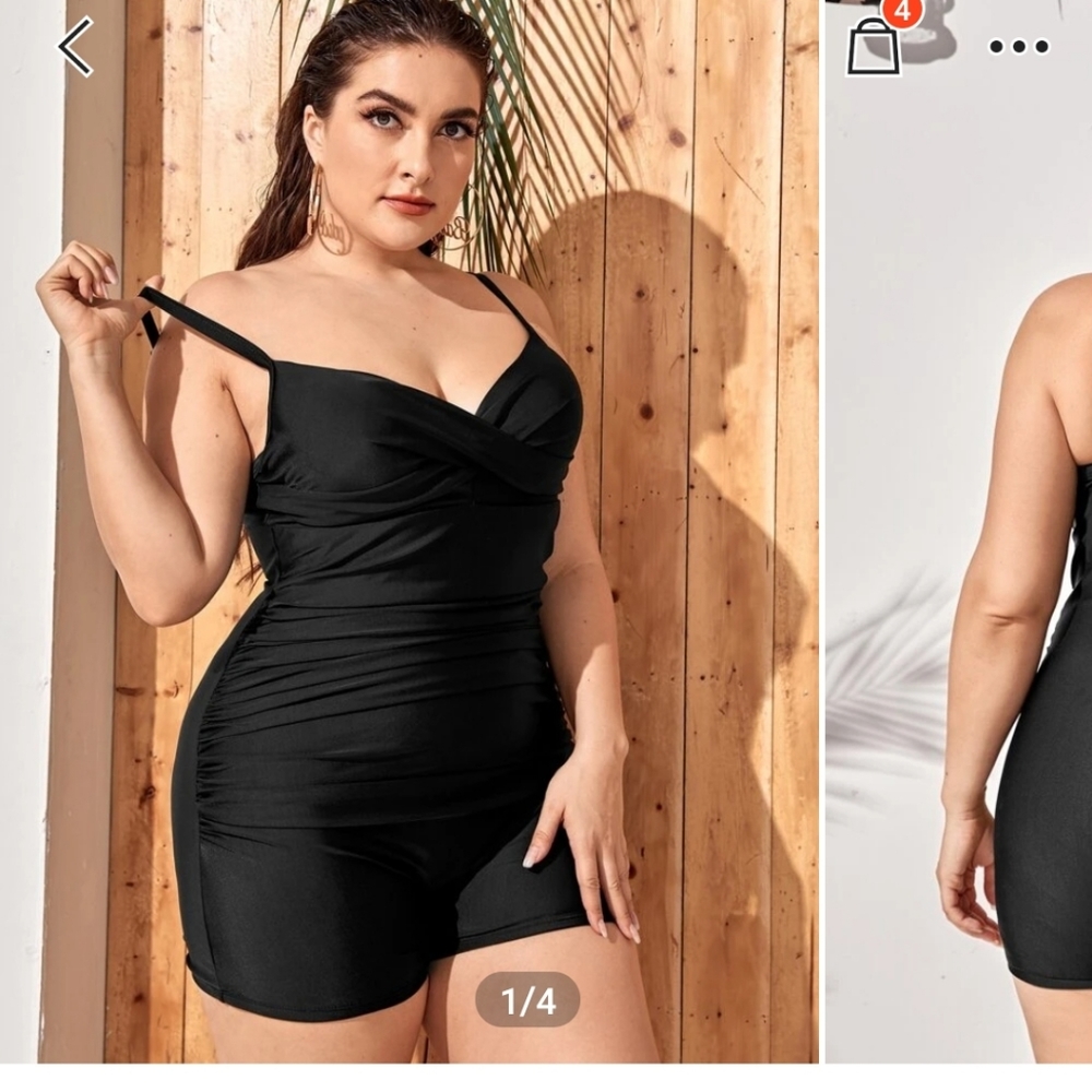 Plus size swimsuit